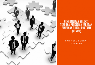 PENGUMUMAN SELEKSI TERBUKA PENGISIAN JABATAN PIMPINAN TINGGI PRATAMA