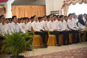 Penyerahan SK CPNS tahun 2018 kab hss 9