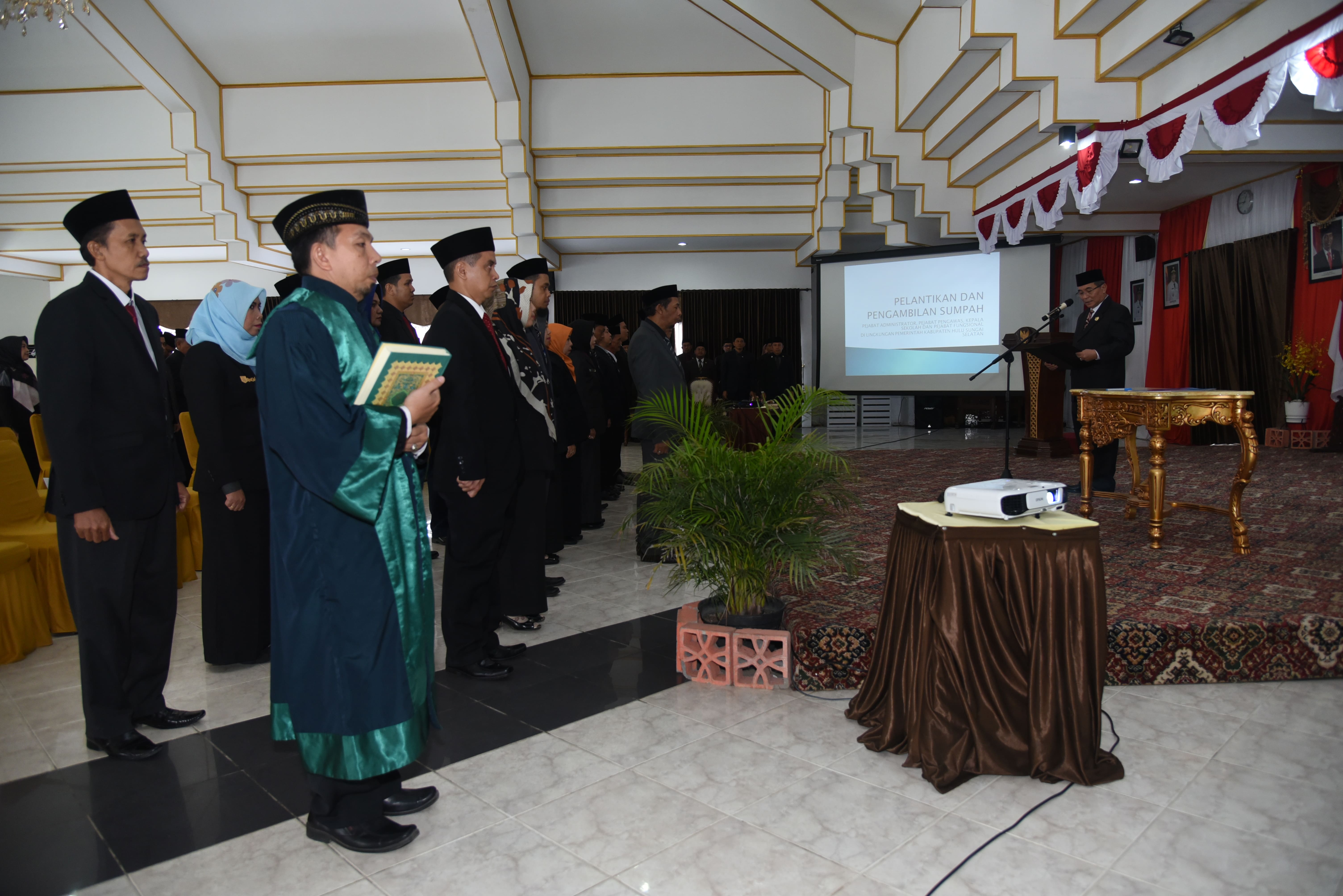 foto kegiatan pelantikan 16