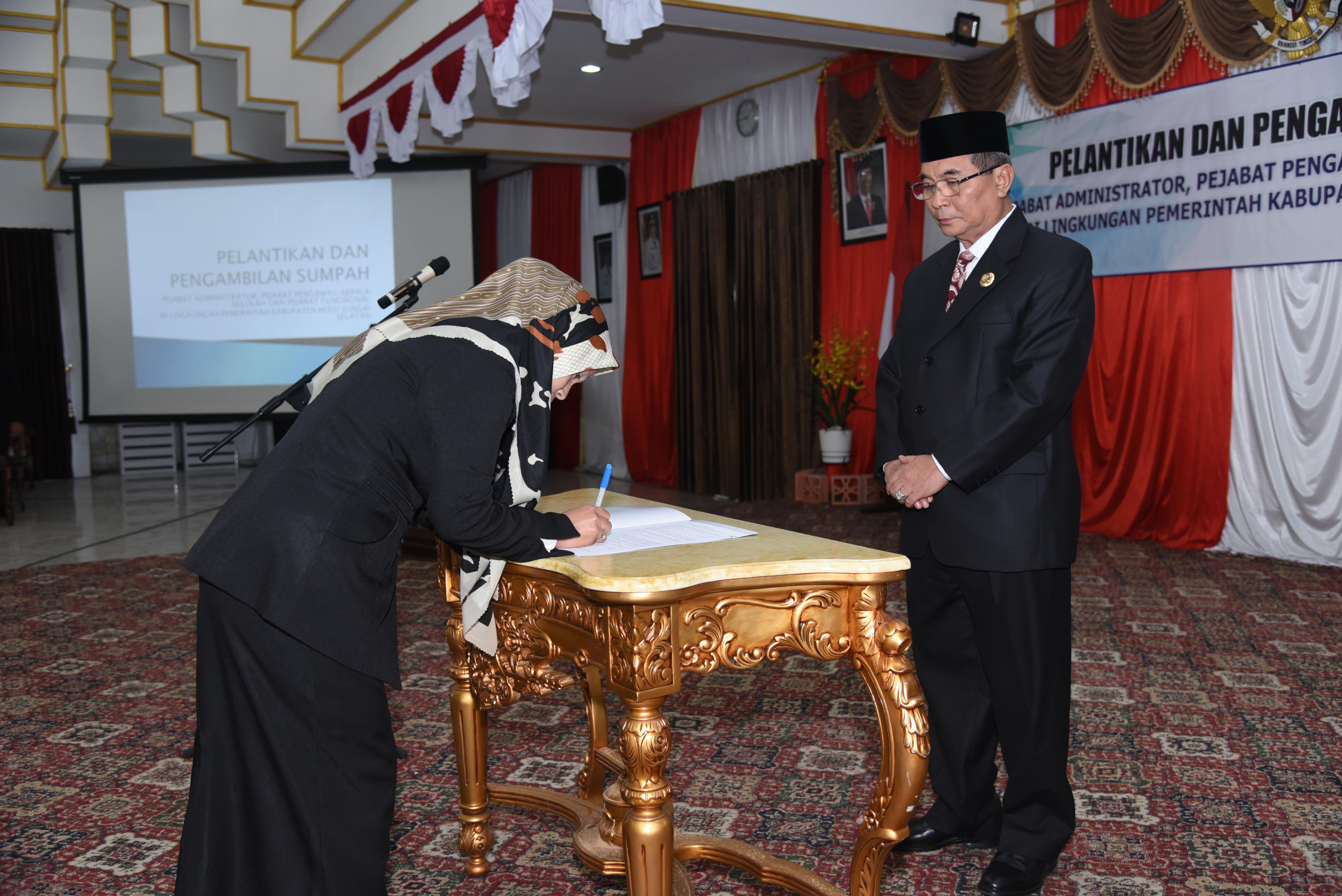 foto kegiatan pelantikan 22