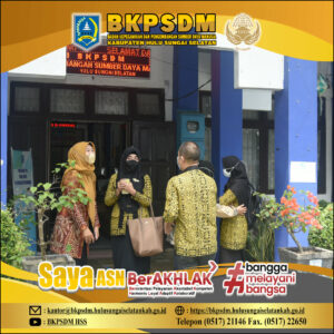 Kunjungan dari Badan Kepegawaian dan Pengembangan Sumber Daya Manusia Kabupaten Paser 2