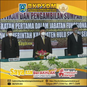 pengankatan pertama jafung 1