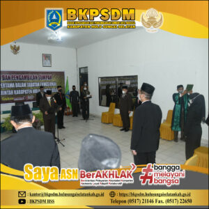 pengankatan pertama jafung 7
